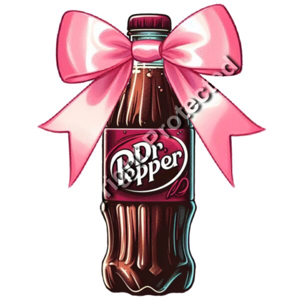 Dr Pepper w Pink Bow Thumbnail