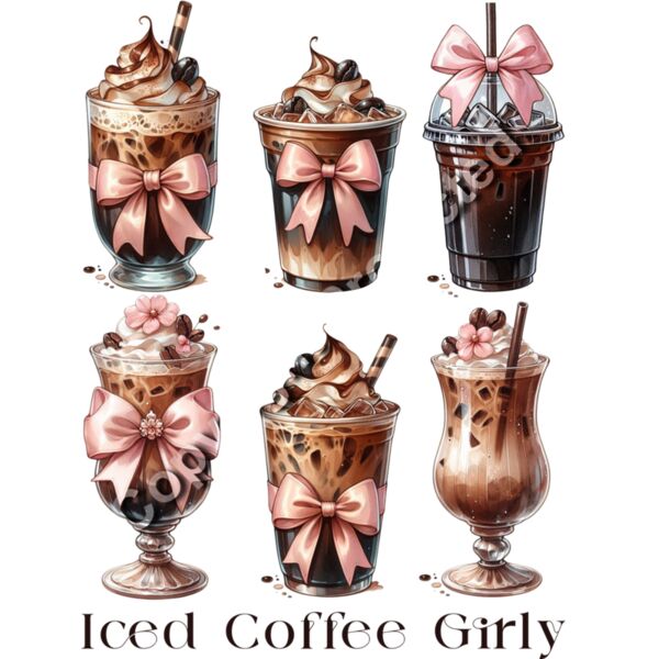 Iced Coffee Girly Thumbnail