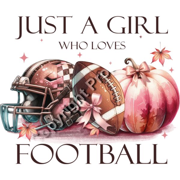 Just a Girl Who Loves Football Thumbnail