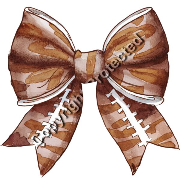 Football Bow Thumbnail