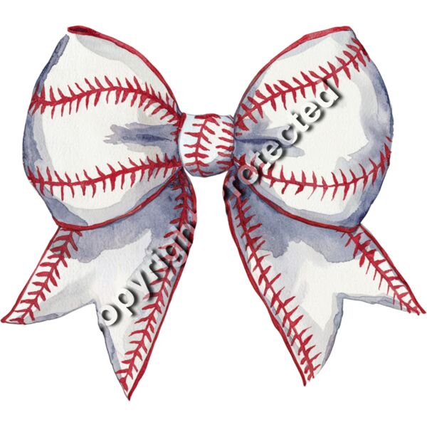 Baseball Bow Thumbnail