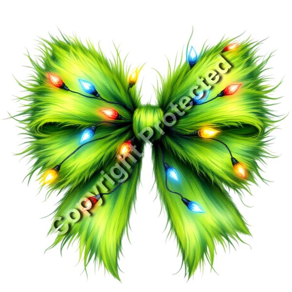 Grinch Bow Thumbnail