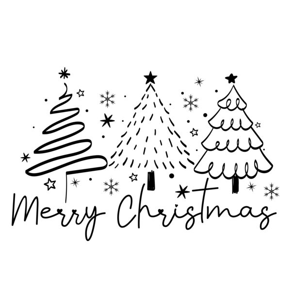 Merry Christmas Trees Thumbnail