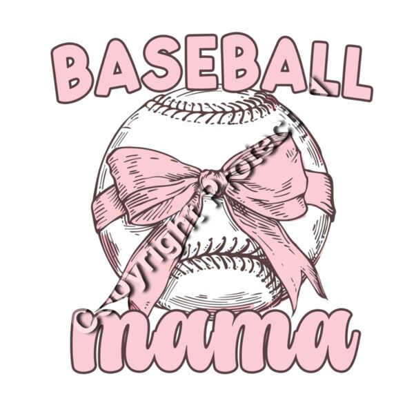 Baseball Mama Bow Thumbnail