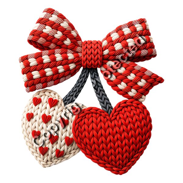 Faux Crochet Valentines Day  Thumbnail