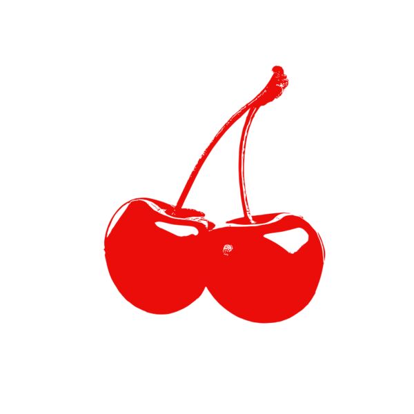 American Classic Cherries Graphic Tee or DTF Transfer | Retro Americana Cherry Design Thumbnail